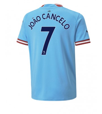 Manchester City Joao Cancelo #7 Hjemmedrakt 2022-23 Kortermet